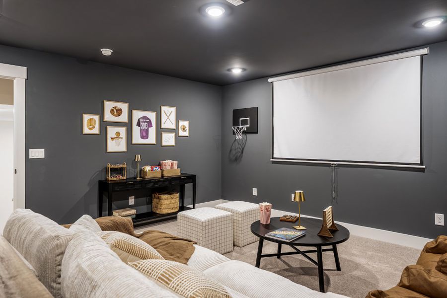 Furnished interior in a model home at Walker's Pointe in Anderson (Image 38). Furnished interior in a model home at Walker's Pointe in Anderson (Image 38).