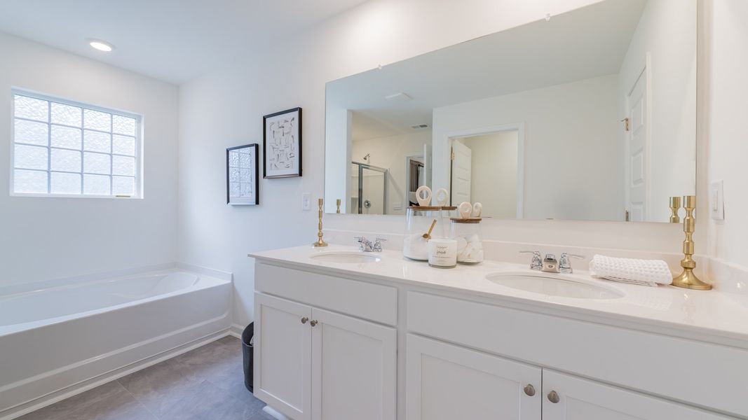 Furnished interior in a model home at Sherwood Manor in College Park (Image 16).