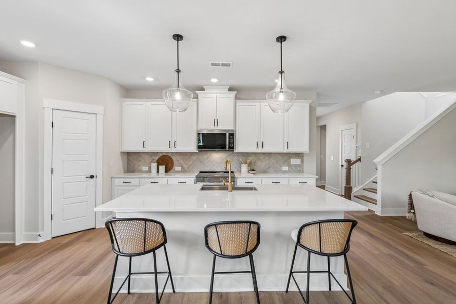 Furnished interior in a model home at Discover Series - Select in Mount Pleasant (Image 8).