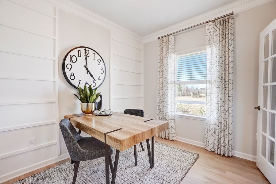 The Coleman- Study with French Doors