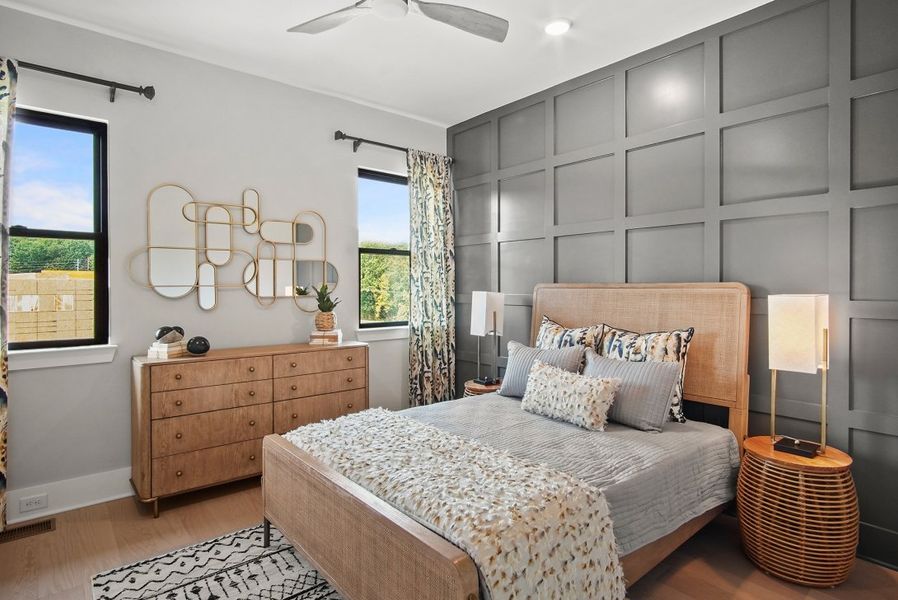 Furnished interior in a model home at Bonterra in Franklin (Image 13). Furnished interior in a model home at Bonterra in Franklin (Image 13).