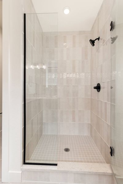 Sterling Ranch Homestead - American Legend Homes Model Home - Shower Sterling Ranch Homestead - American Legend Homes Model Home - Shower