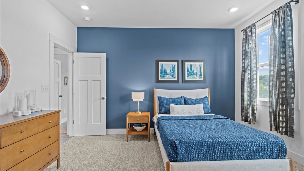 Furnished interior in a model home at Wells Crossing in Seneca (Image 39).