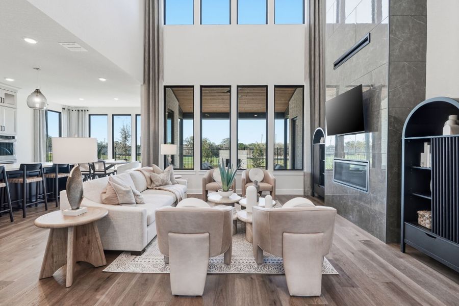 Light Filled Gathering Room