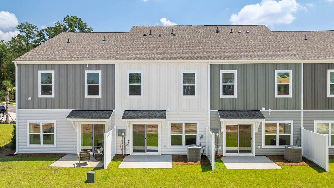 Exterior details of a home in The Crossing at St. James, Summerville (Image 3).