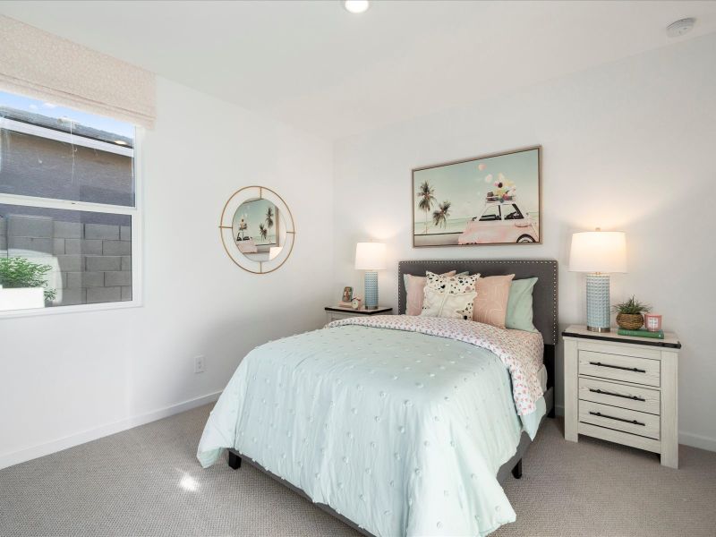 Bedroom in Arlo Floorplan at Abel Ranch