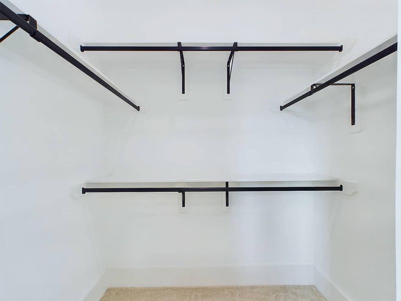 Furnished interior in a model home at Orange Spring Homes in Houston (Image 19).