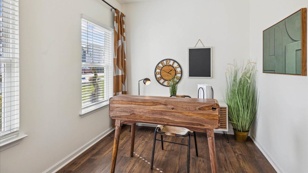 Furnished interior in a model home at Fieldcrest Acres in Blountville (Image 11).