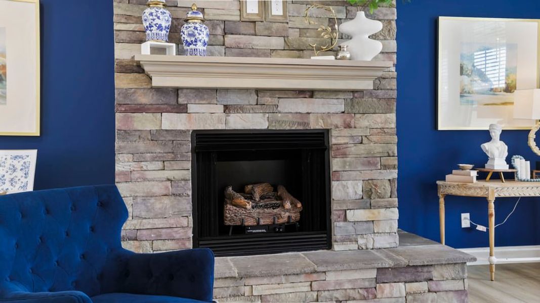 Furnished interior in a model home at Pinebrook in Woodruff (Image 18).