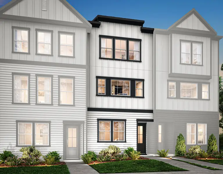 Front exterior of a home in the Bellflower community, located in Charlotte, NC (Image 4).