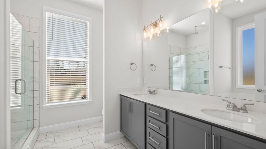 Furnished interior in a model home at Alder Pond in Campobello (Image 15).