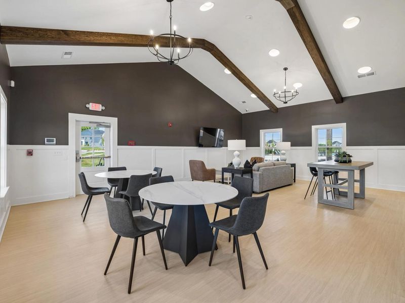 Furnished interior in a model home at Bradshaw Farms in Mount Juliet (Image 33).