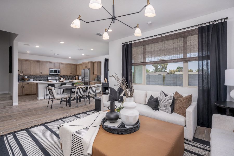 Furnished interior in a model home at Marlowe in Glendale (Image 6).