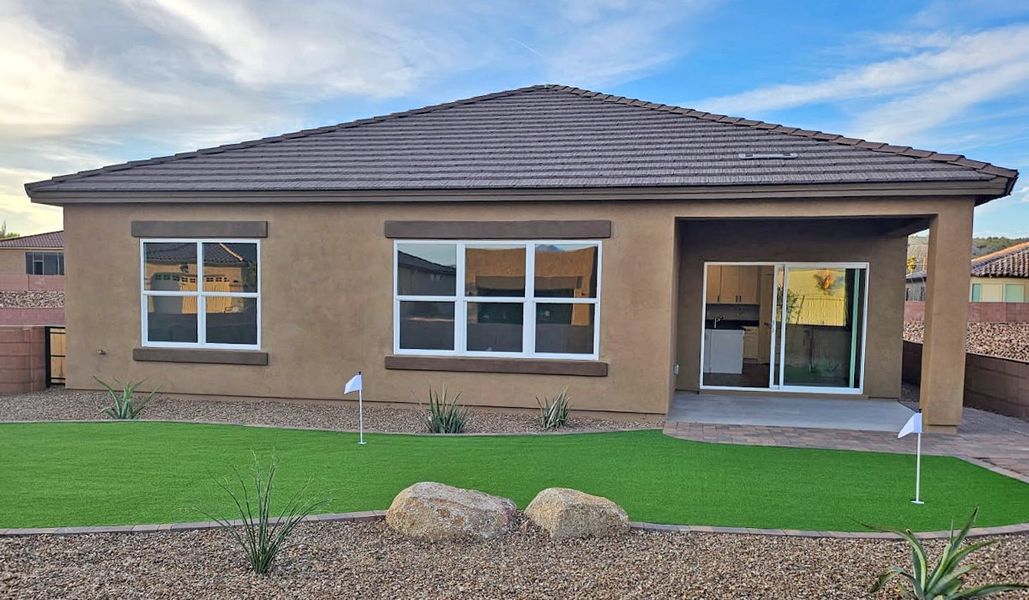 Exterior details of a home in Solterra, Green Valley (Image 10).