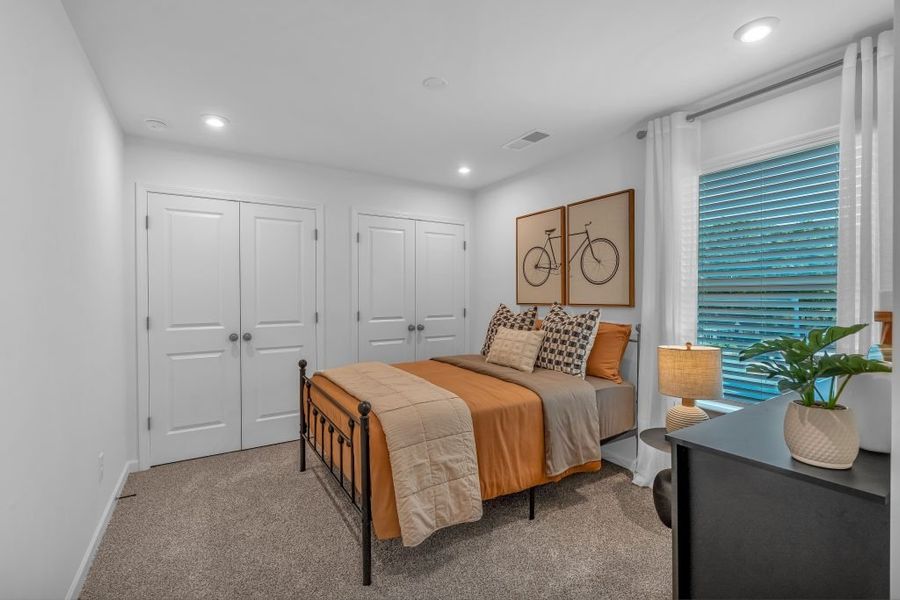 Furnished interior in a model home at The Overlook at Factory Shoals in Mableton (Image 37). Furnished interior in a model home at The Overlook at Factory Shoals in Mableton (Image 37).