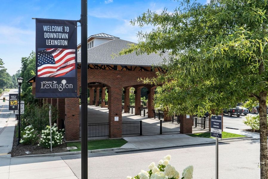 Front exterior of a home in the Copper Crest Townhomes community, located in Lexington, SC (Image 9).