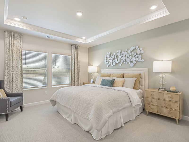 Newport floorplan modeled at Creekside Point in Little River, S.C.