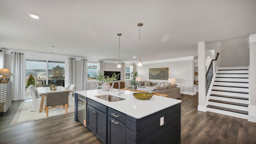 Furnished interior in a model home at Livingston Woods in Irmo (Image 18). Furnished interior in a model home at Livingston Woods in Irmo (Image 18).