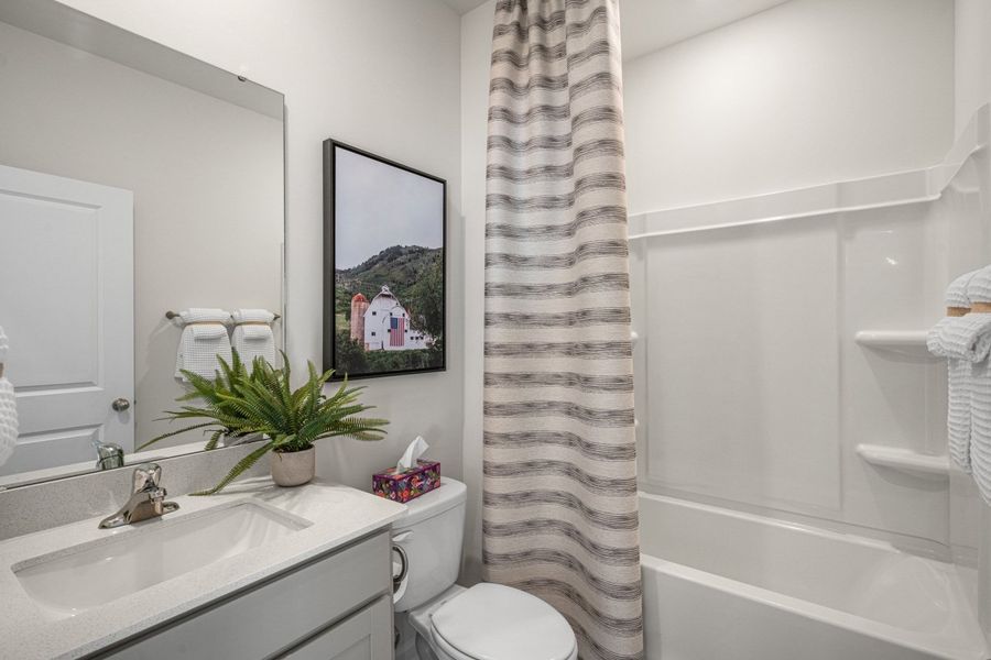 Furnished interior in a model home at Hoke Loop Ridge in Fayetteville (Image 36). Furnished interior in a model home at Hoke Loop Ridge in Fayetteville (Image 36).