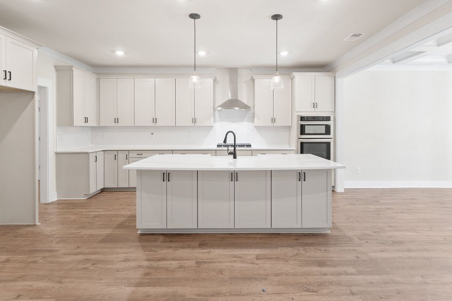 Furnished interior in a model home at Double Springs in Taylors (Image 81). Furnished interior in a model home at Double Springs in Taylors (Image 81).