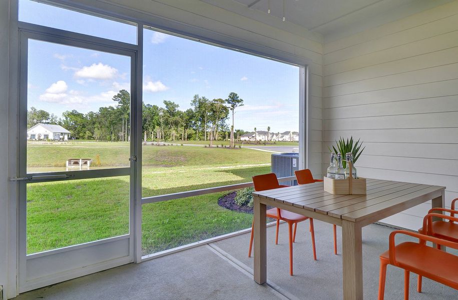 Hydrangea Plan - Screened Porch
