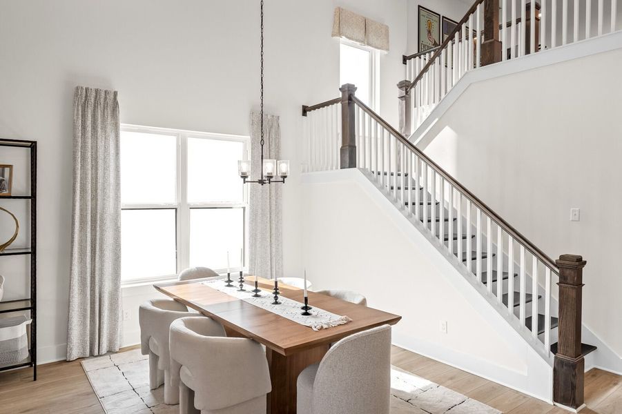 Furnished interior in a model home at Bradshaw Farms in Mount Juliet (Image 9).
