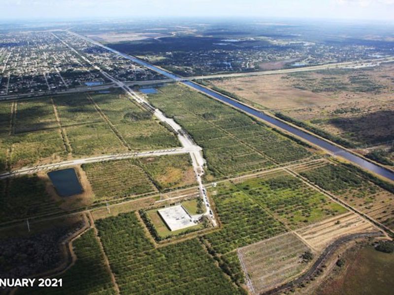 Site preparation and early development at BELTERRA in Port St. Lucie, FL (Image 126).
