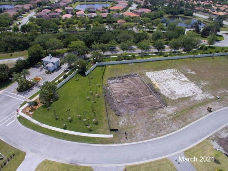 Site preparation and early development at Bent Pine Preserve in Vero Beach, FL (Image 61).