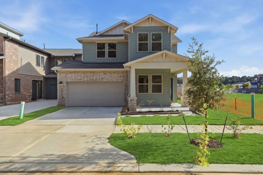 Front exterior of a home in the Symphony community, located in Montgomery, TX (Image 16). Front exterior of a home in the Symphony community, located in Montgomery, TX (Image 16).