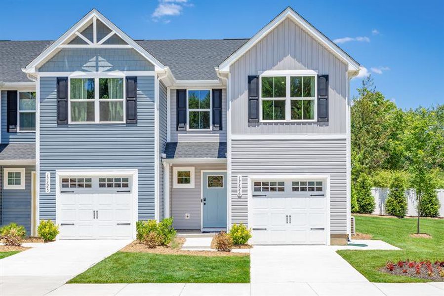 Front exterior of a home in the Bethel Ridge Townhomes community, located in Goodlettsville, TN (Image 2). Front exterior of a home in the Bethel Ridge Townhomes community, located in Goodlettsville, TN (Image 2).