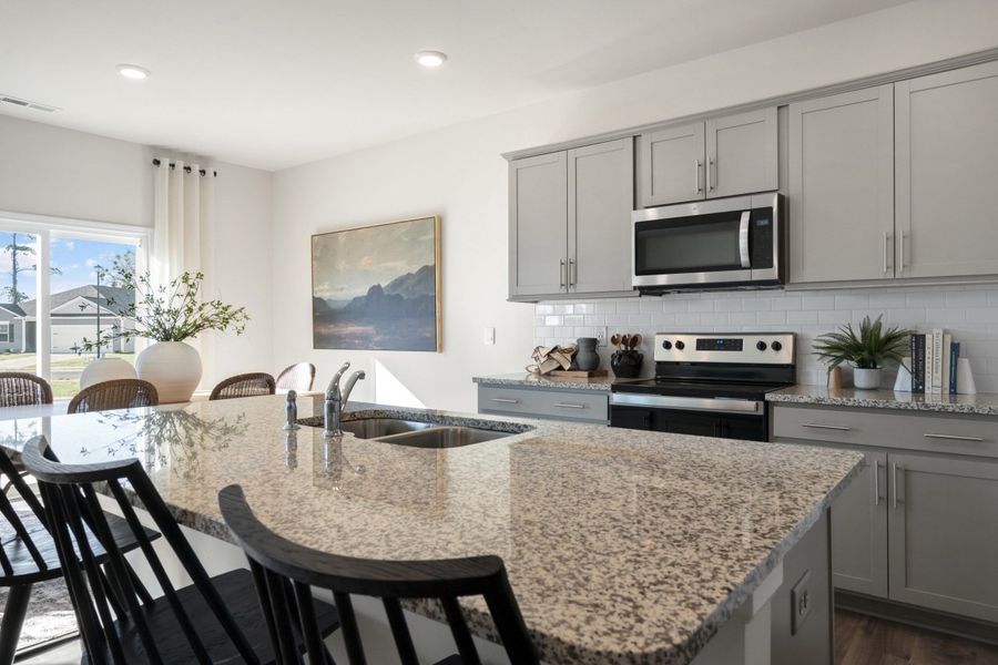 Furnished interior in a model home at Hoke Loop Ridge in Fayetteville (Image 26). Furnished interior in a model home at Hoke Loop Ridge in Fayetteville (Image 26).