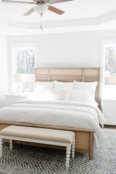 Furnished interior in a model home at River Tide Farms in Bolivia (Image 8).