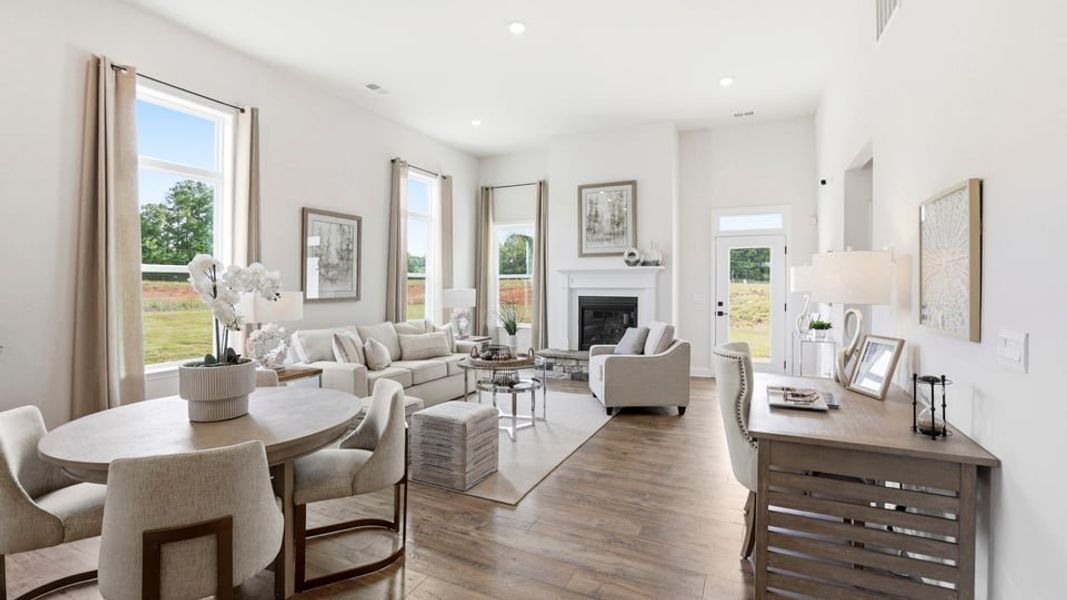 Furnished interior in a model home at Rutledge Estates in Woodruff (Image 8).