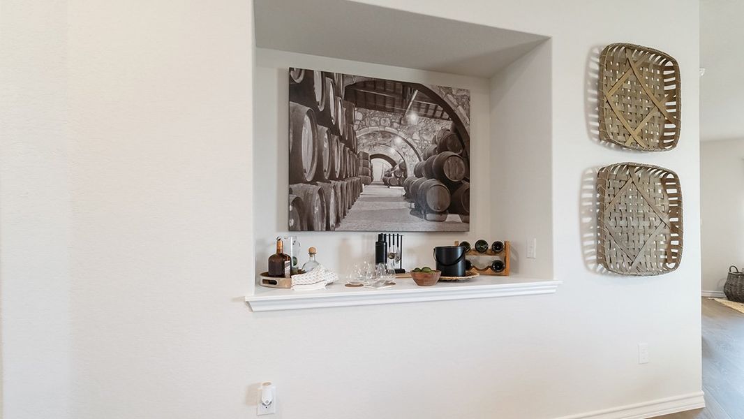 Close-up of interior finishes in a home at High Garden, Comfort (Image 29).