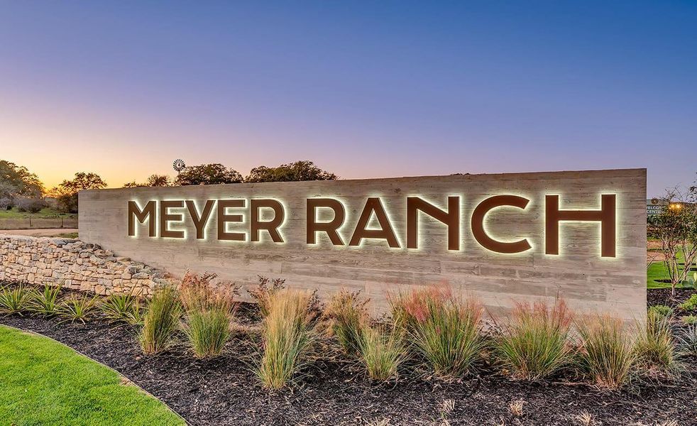 Meyer Ranch Community Sign