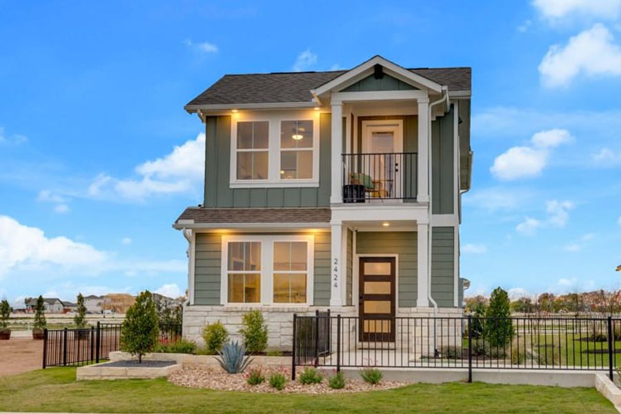 The Hollows at Avery Centre, San Saba plan, exterior