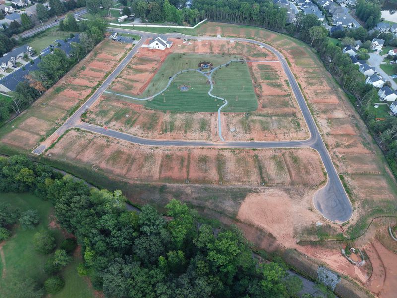 Site preparation and early development at Arbor Gate in Simpsonville, SC (Image 24).