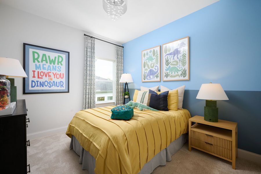 Furnished interior in a model home at Hidden Springs - The Park Collection in Smyrna (Image 13).