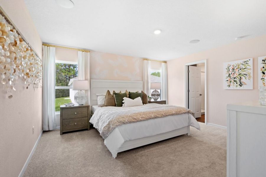 Furnished interior in a model home at Citrus Springs in Citrus Springs (Image 25).