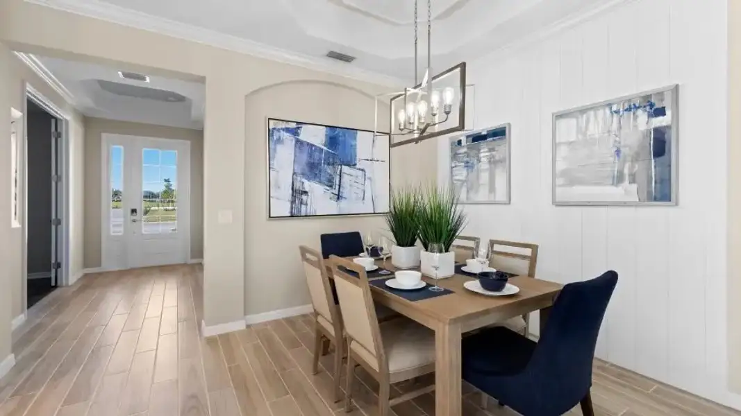 Furnished interior in a model home at Stillwater at Lakewood Ranch: Executive Homes in Lakewood Ranch (Image 13). Furnished interior in a model home at Stillwater at Lakewood Ranch: Executive Homes in Lakewood Ranch (Image 13).
