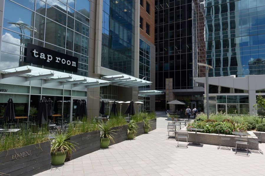 Enjoy a date night at nearby Fayetteville Street Tap Room