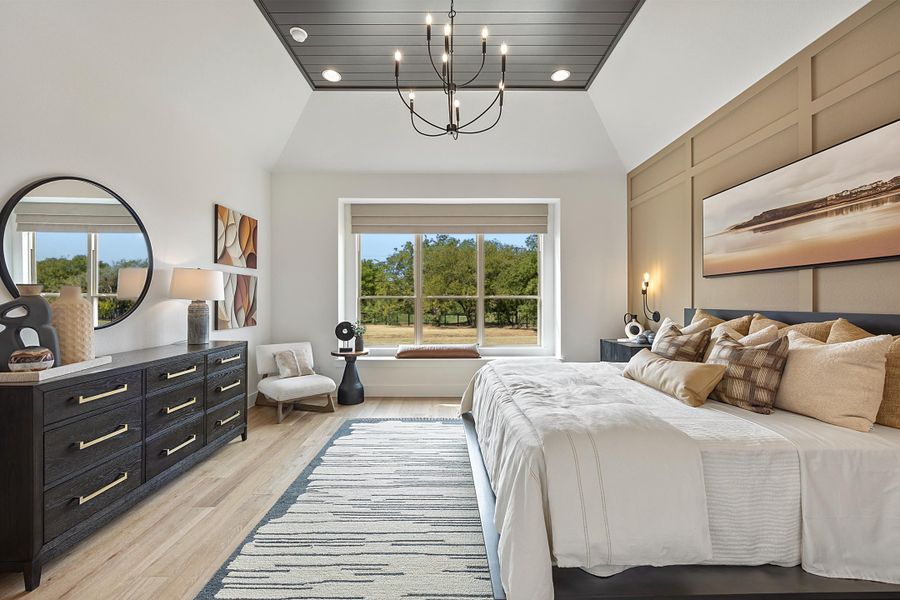 Furnished interior in a model home at Anna Town Square in Anna (Image 9).