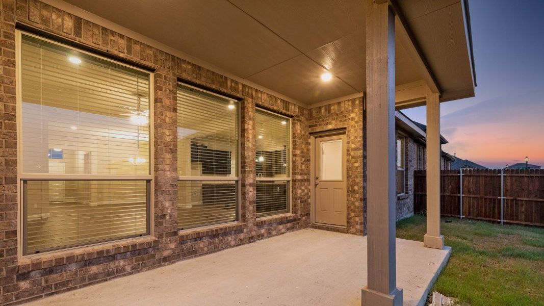 Exterior details of a home in Eden Ranch, Arlington (Image 14).