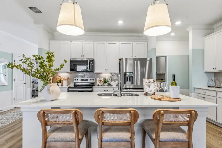 Furnished interior in a model home at Port Saint Lucie in Port St. Lucie (Image 5).