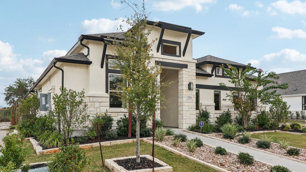 Front exterior of a home in the The Crossvine community, located in Schertz, TX (Image 3). Front exterior of a home in the The Crossvine community, located in Schertz, TX (Image 3).