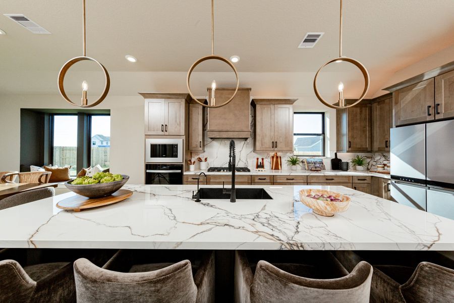 Furnished interior in a model home at Timber Hollow: Heritage in Magnolia (Image 7).