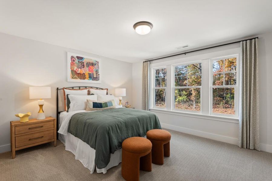 Furnished interior in a model home at Redland in Advance (Image 12).