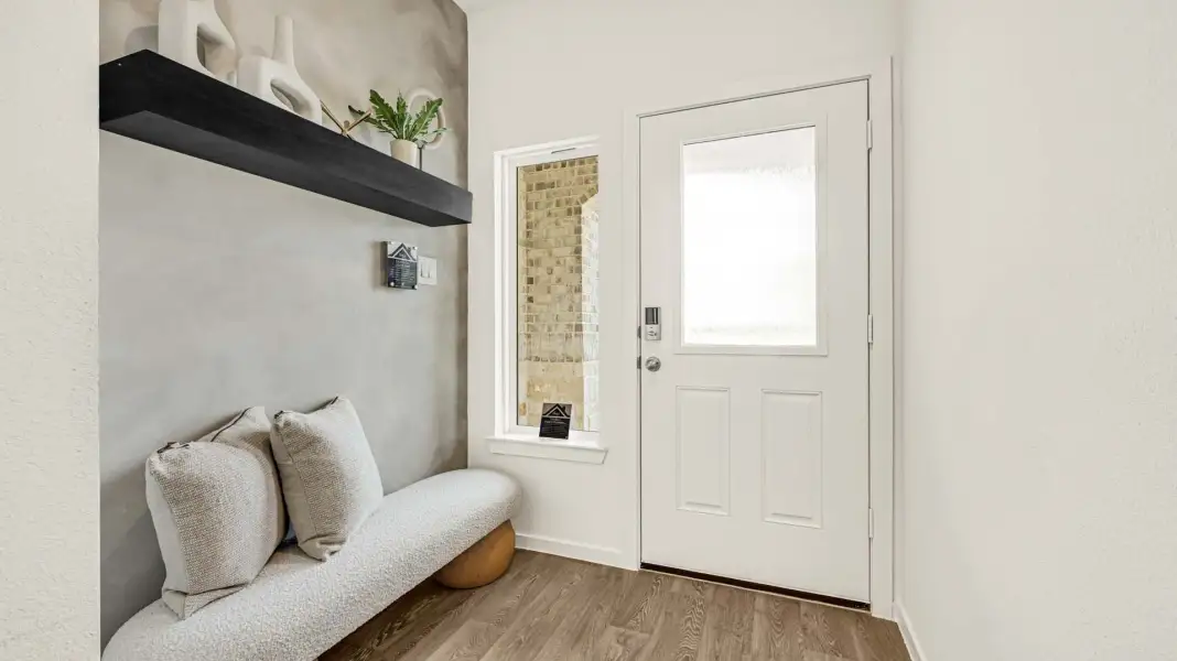 Furnished interior in a model home at Reverie Ranch in Arcola (Image 4).