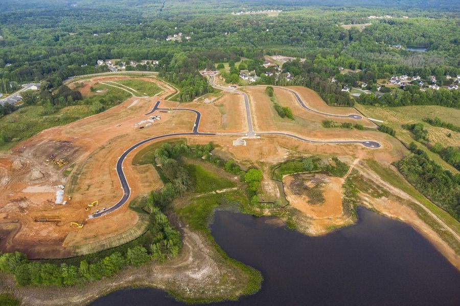 Site preparation and early development at Savannah Lakes in Hiram, GA (Image 64).