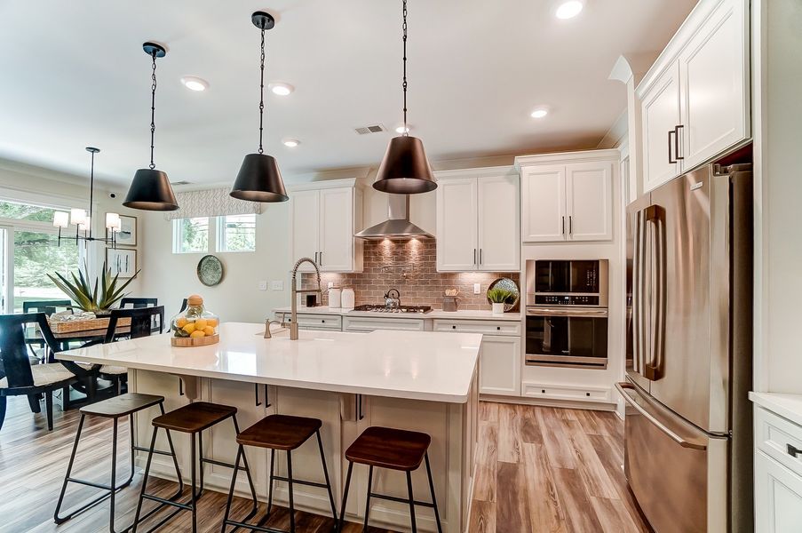 Furnished interior in a model home at Magnolia Estates in Greensboro (Image 9). Furnished interior in a model home at Magnolia Estates in Greensboro (Image 9).